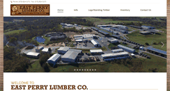 Desktop Screenshot of eastperrylumber.com